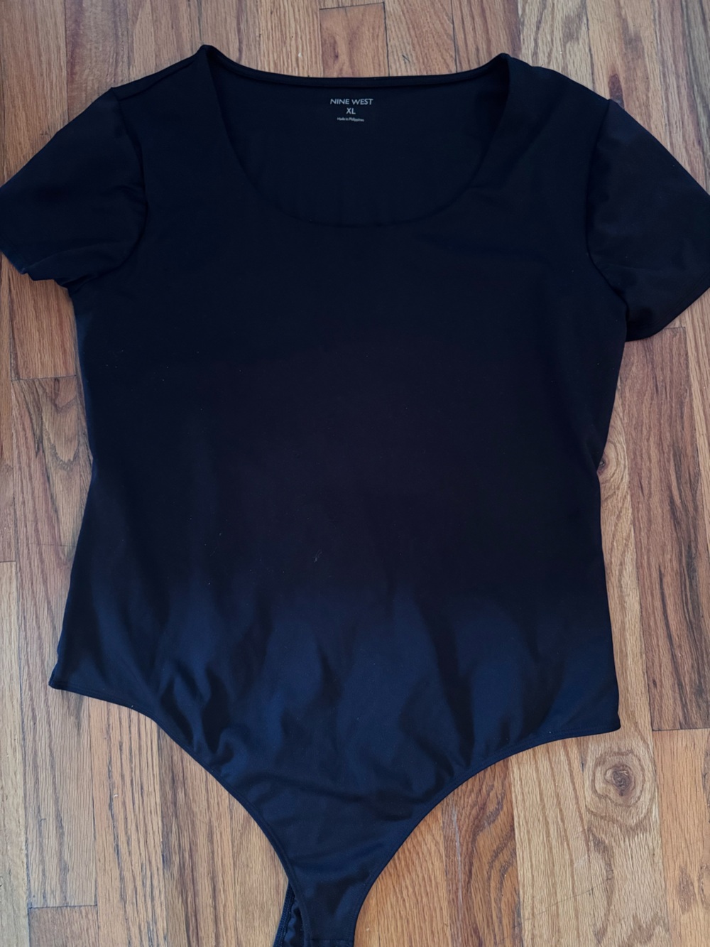 Classic Black Short-Sleeve Bodysuit